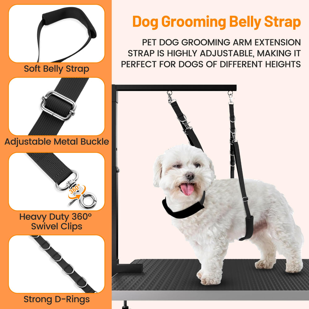 Uni PNR extension bras table toilettage: réglage facile pour tous les chiens