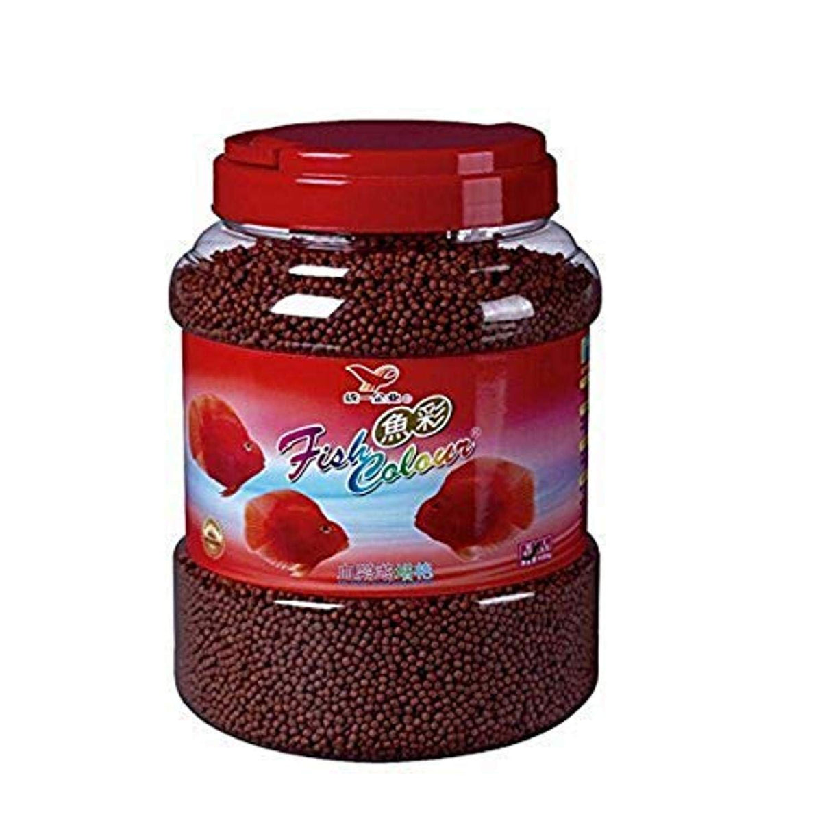 Uni-President Alimentation Poissons Perroquet Rouge et Cichlide: granulés flottants pour couleurs éclatantes et digestion aisée.