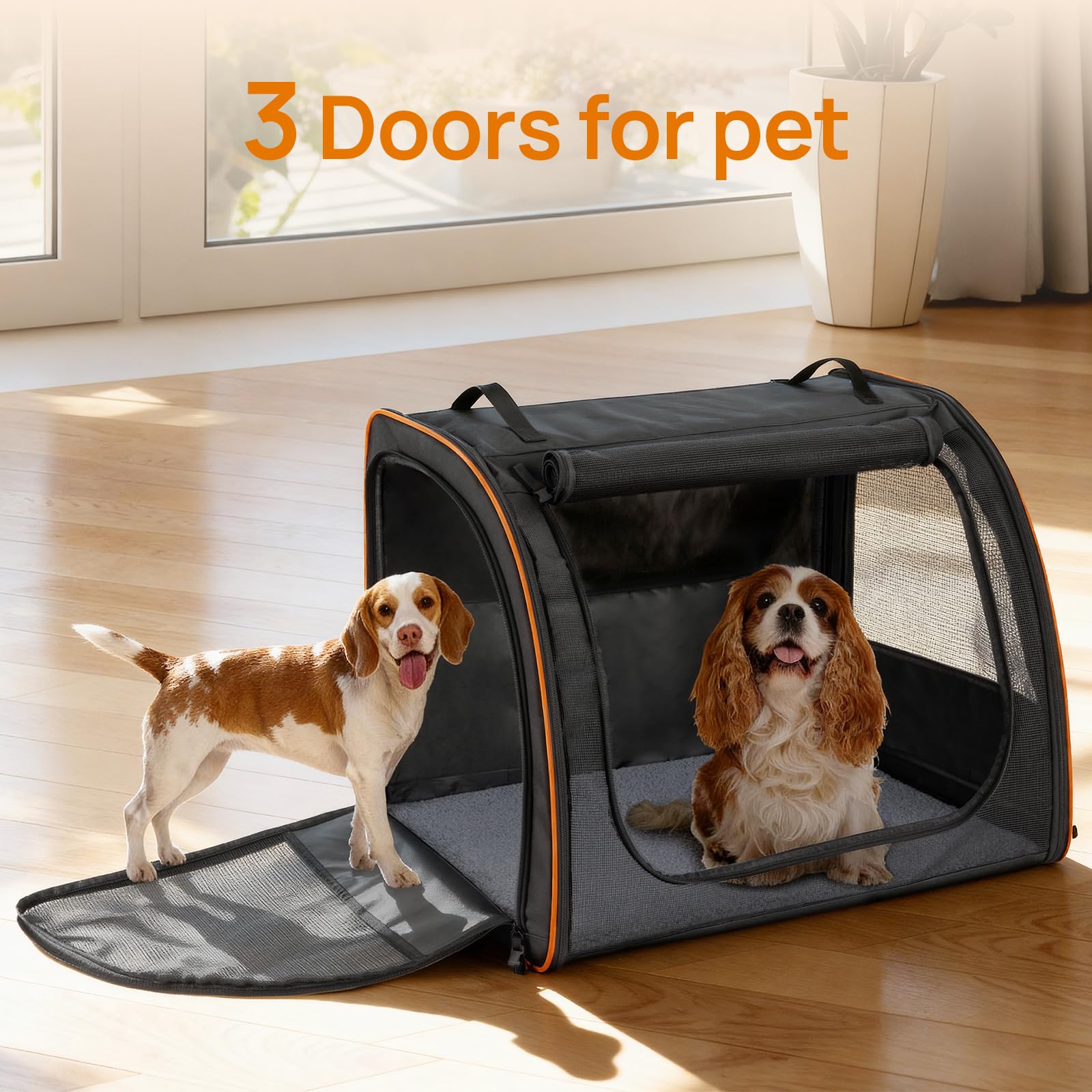 Tapis amovible et lavable en machine pour UNICITII siège-auto chien.