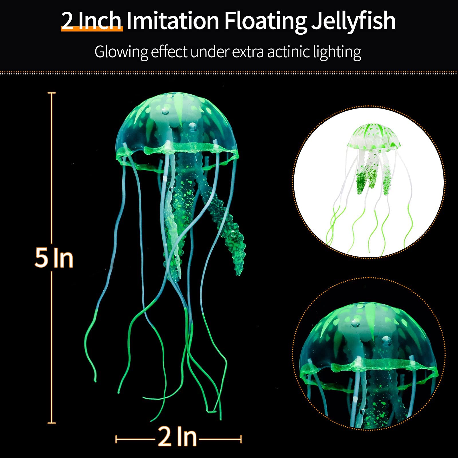 Uniclife corail artificiel et plante silicone, ajoute texture et couleur.