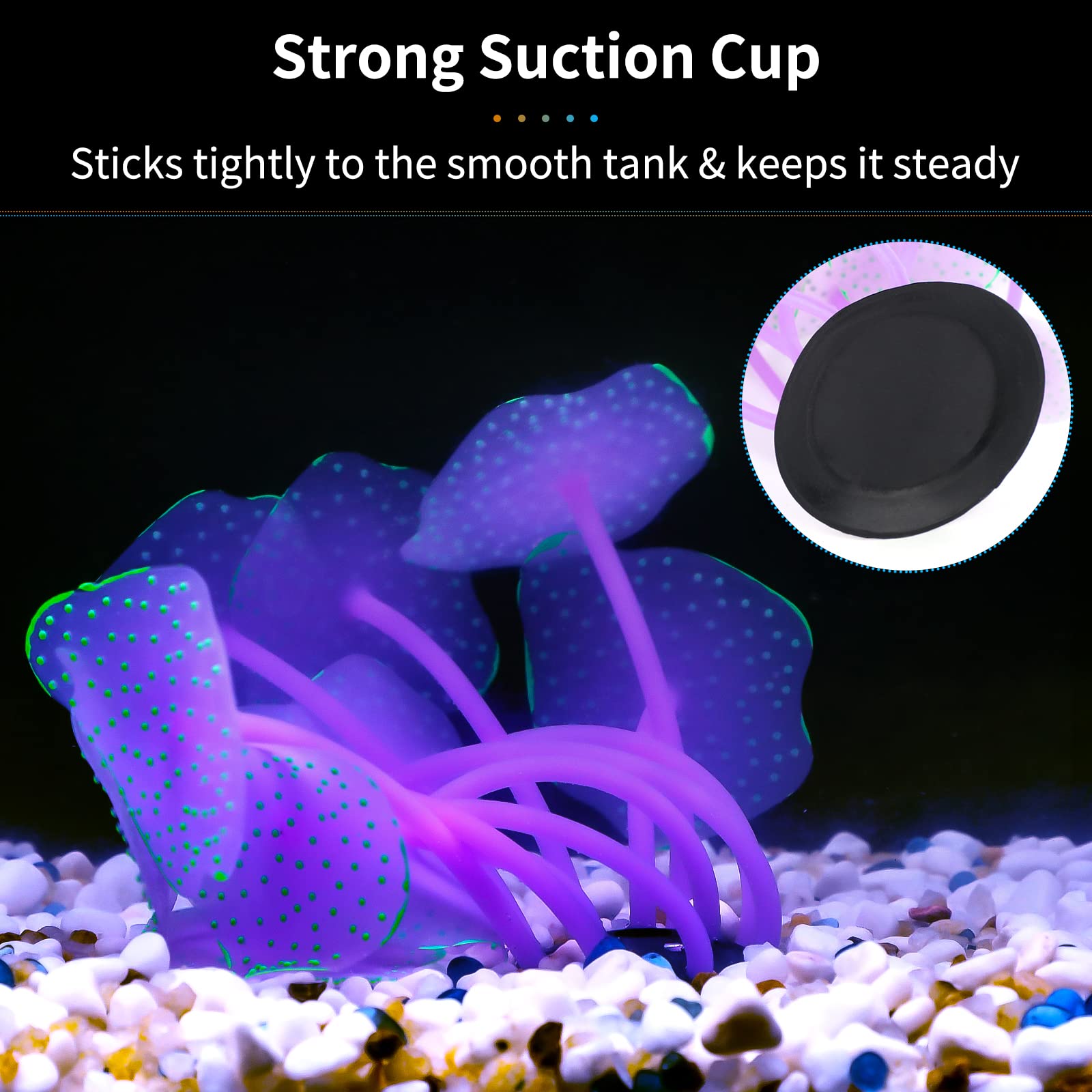 Uniclife corail boule vert, taille 2,4'' x 4'' idéale pour petit aquarium.