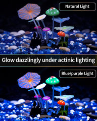 Uniclife paysage aquarium plantes silicone réaliste et apaisant.