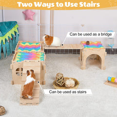 Unicorn Catcher maison cobaye avec portes multiples, accès facile