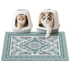 Unicorn Catcher Tapis Litière Chat avant-plan, capture les traces pour sol plus propre.