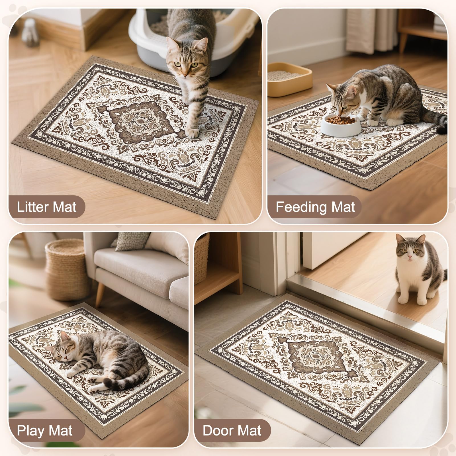 Tapis Unicorn Catcher durable facile d entretien pour l entrée