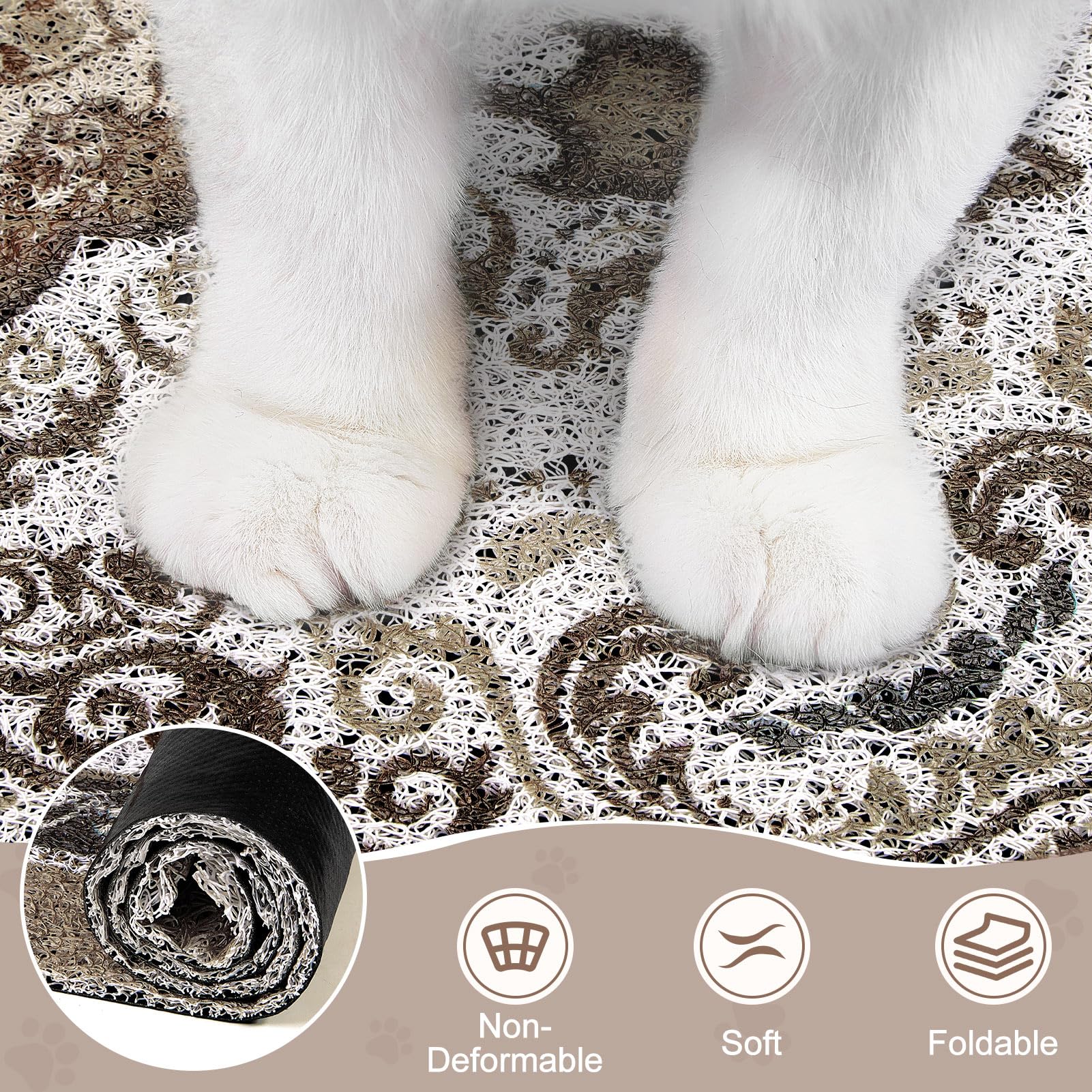 Tapis Unicorn Catcher fond anti-dérapant sécurisant les sols
