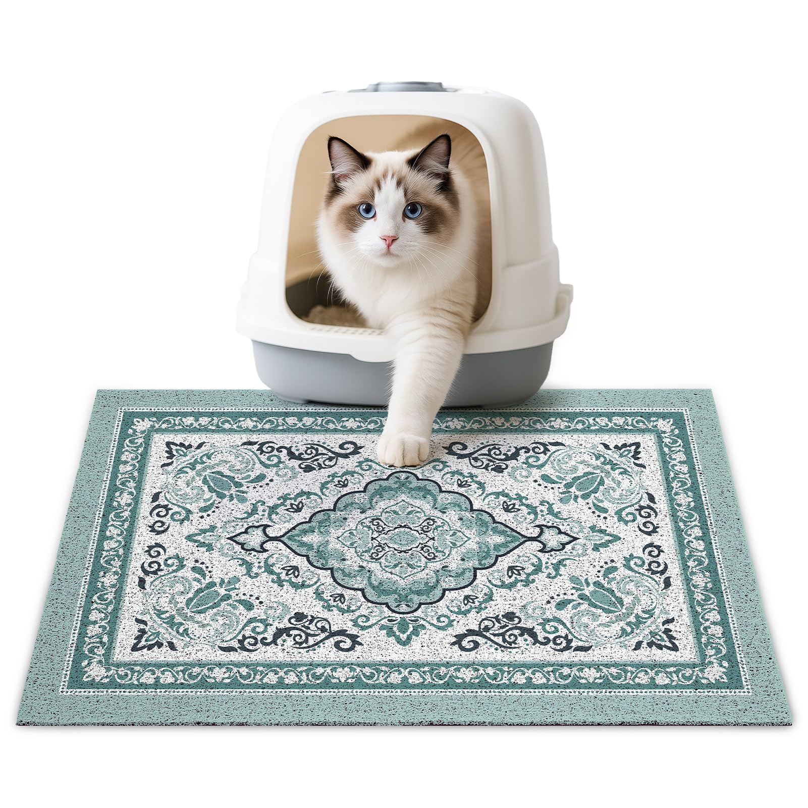 Tapis Unicorn Catcher avec maillage dense capte les grains et réduit la poussière.