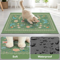 Unicorn Catcher surface douce assure le confort des pattes du chat.