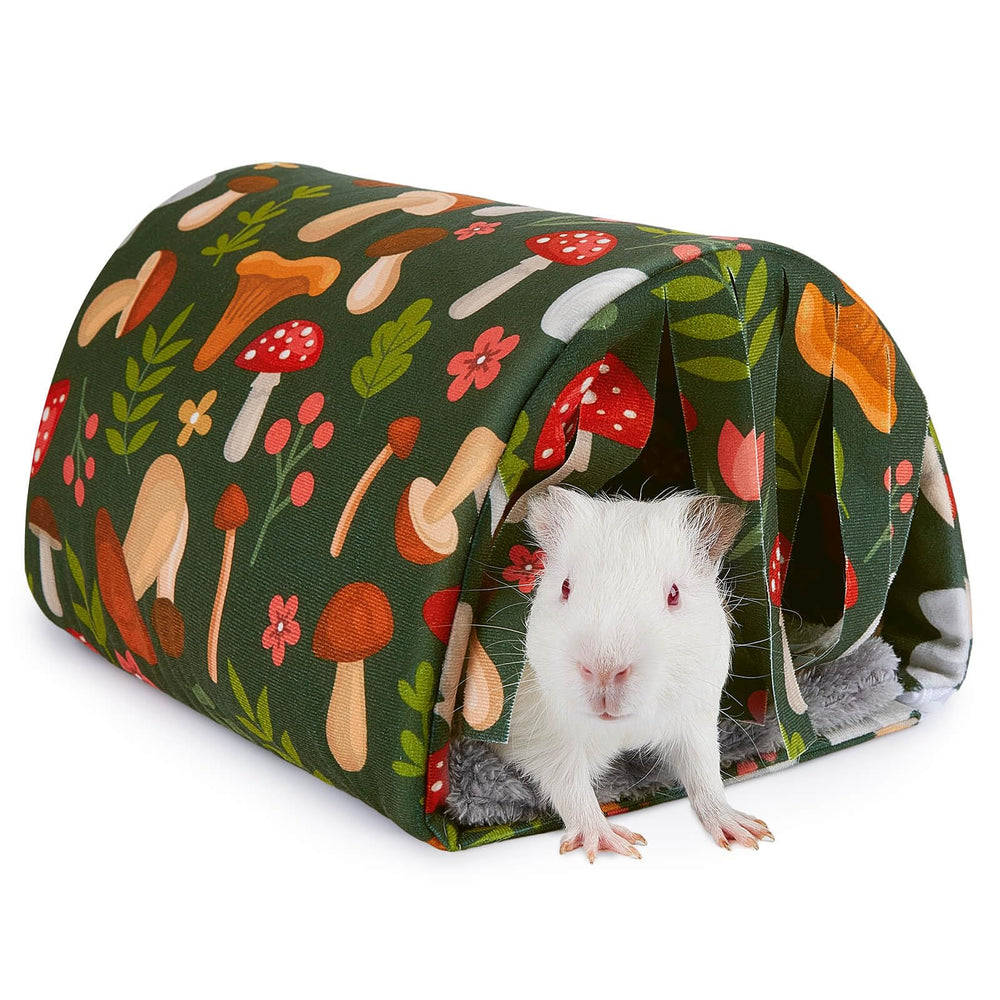Tunnel lavable Unicorn Catcher pour cochon d’Inde, abri spacieux et nettoyage facile.