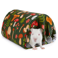 Tunnel lavable Unicorn Catcher pour cochon d’Inde, abri spacieux et nettoyage facile.