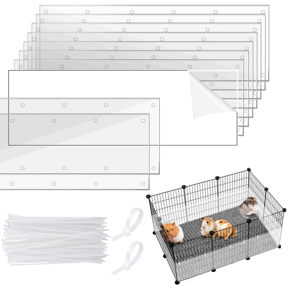 UNIFAMILY liner-cage transparant offrant visibilité claire et protection de la litière.