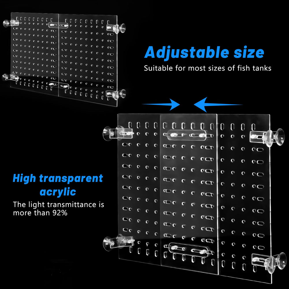 Connecteurs transparents UNIFAMILY permettant un assemblage ajustable.