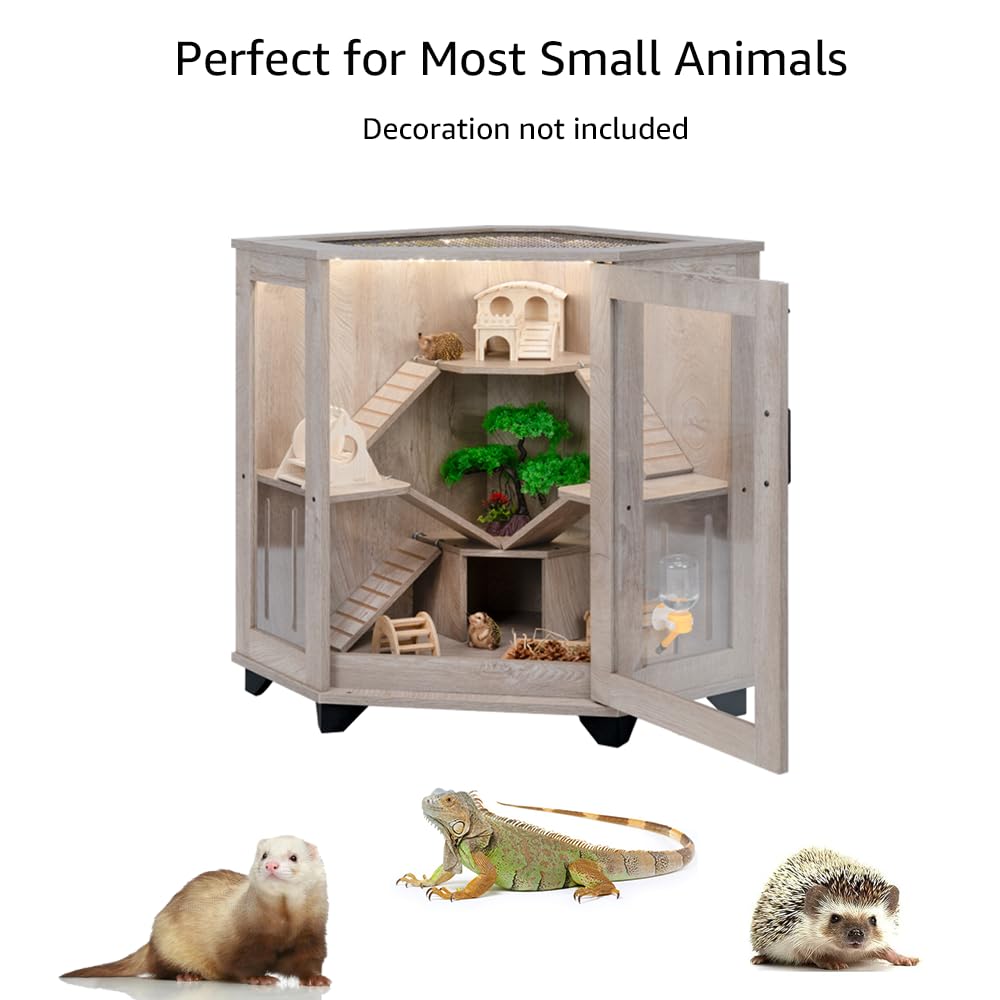 Unipaws cage ventilation haut pour air frais