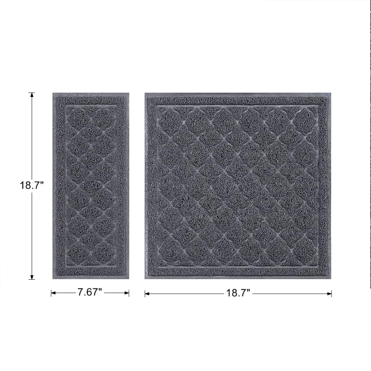 Unipaws Tapis Nettoyage Facile : aspirateur ou rinçage rapide