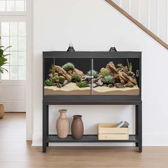 Terrarium Unipaws avec ventilation supérieure et flux d'air optimisé