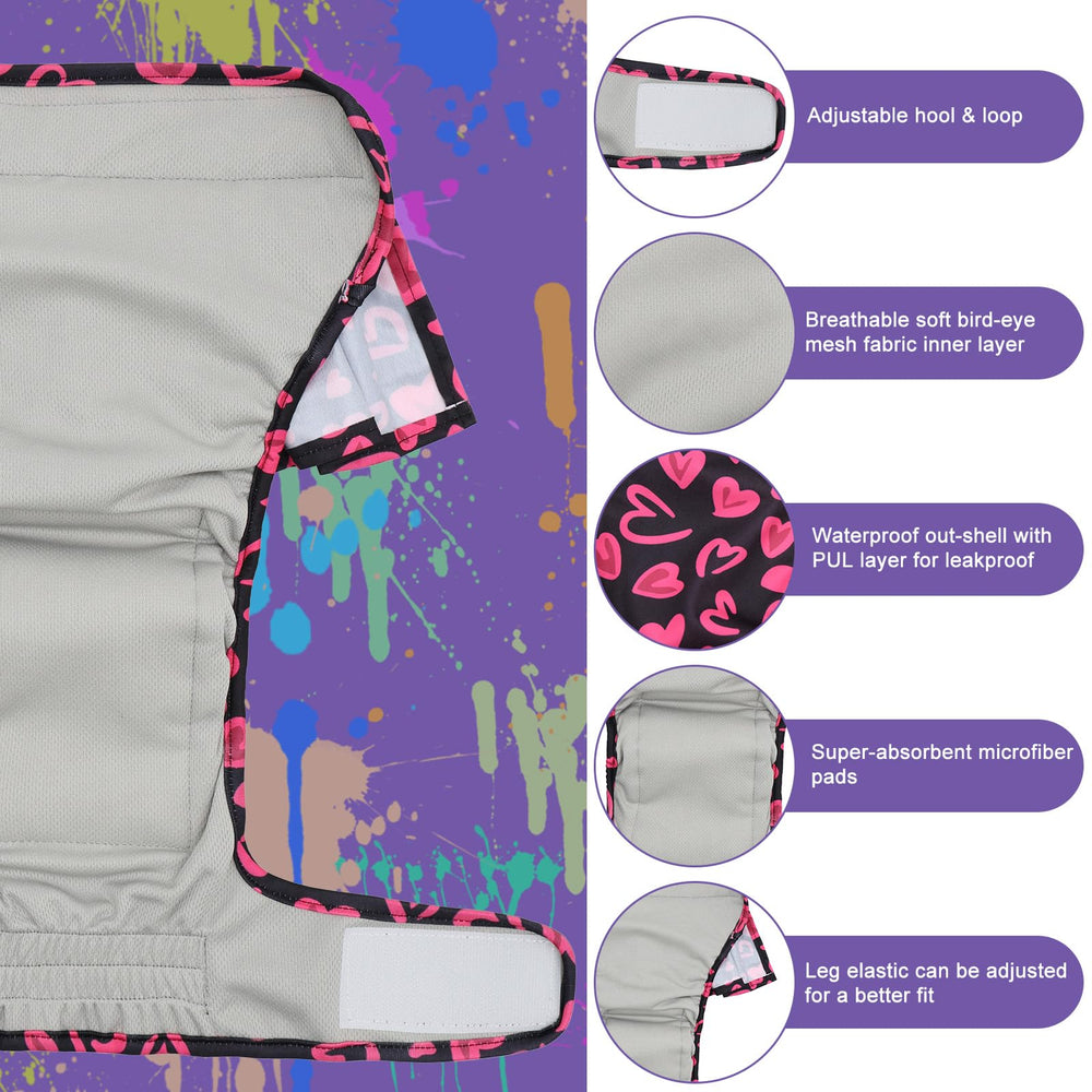 UNIPUP absorbant integre: capte rapidement l'humidite pour plus de confort