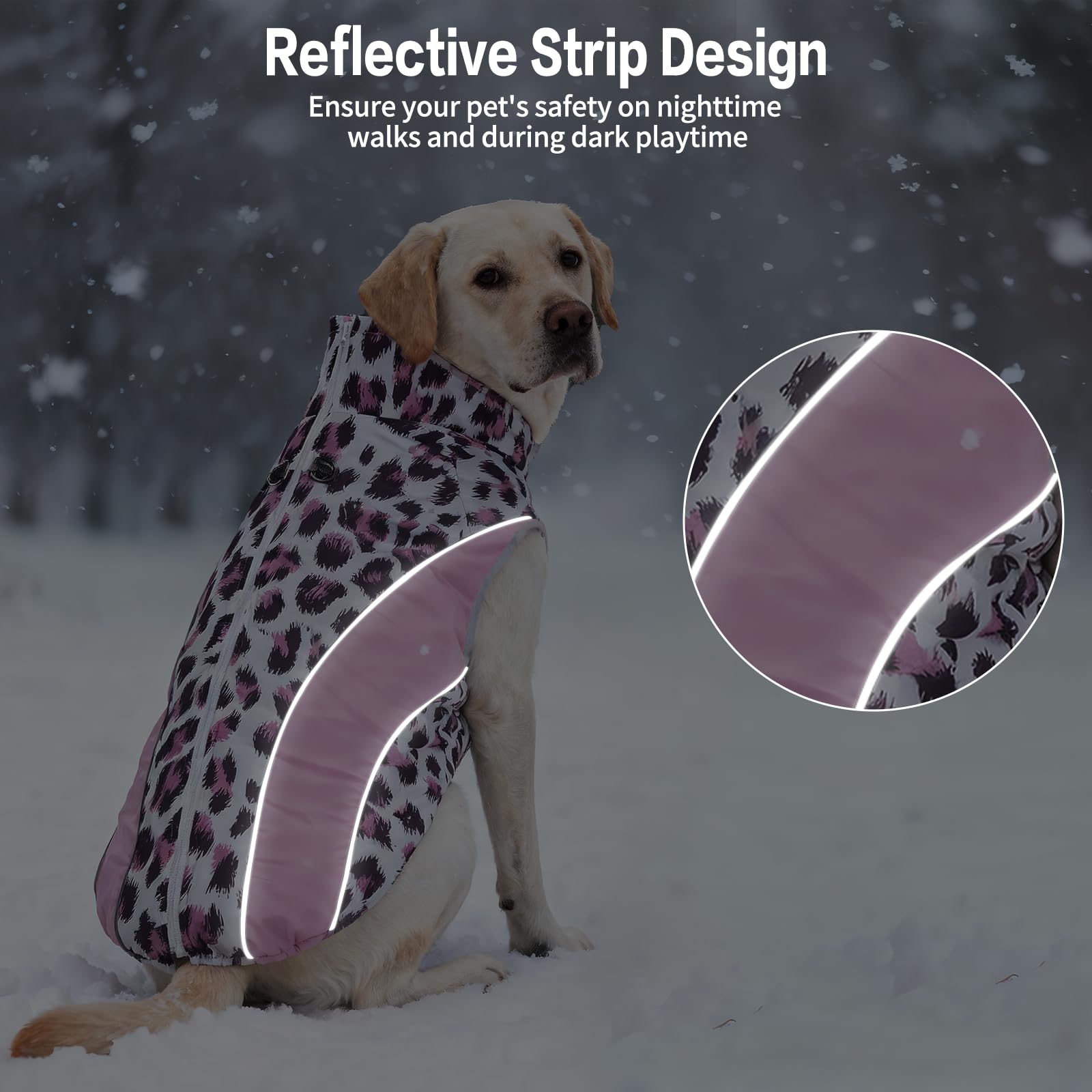 Intérieur polaire épais UNIPUP, chaleur durable en hiver.