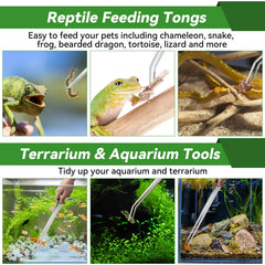 Outil polyvalent Unlumm pour reptiles et terrarium, nourrir et entretenir.