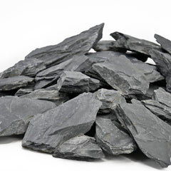 Unocho roches d'ardoise naturelles pour aquarium, texture rugueuse pour un décor réaliste.