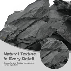 Unocho ardoise naturelle — habitat tortue et reptiles durable et sûr.