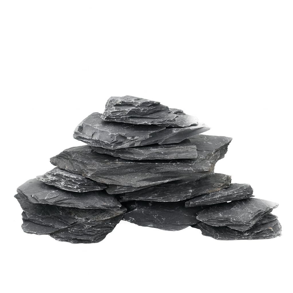 Unocho ardoise naturelle — plateforme reptile idéale pour repos au soleil et terrarium durable.