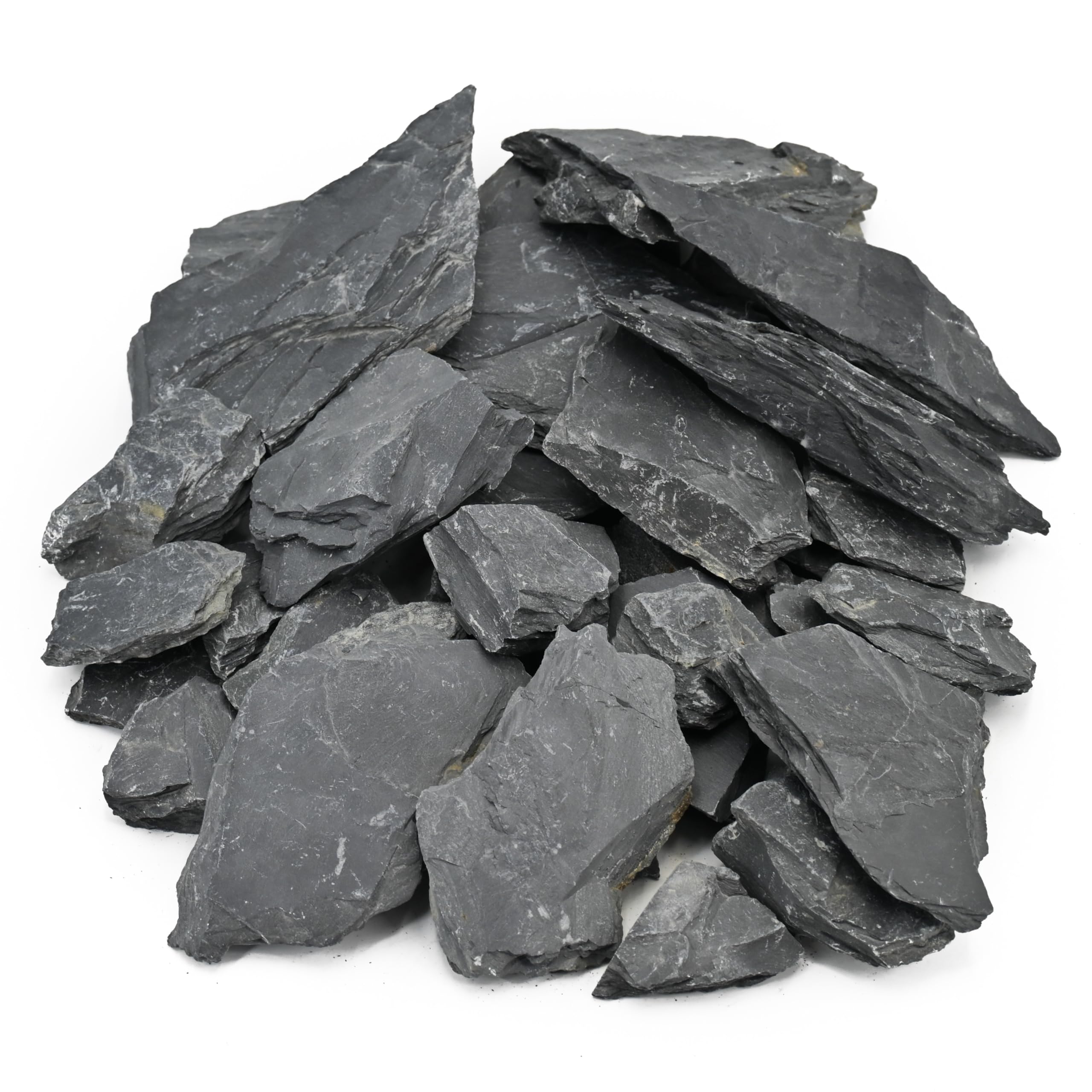 Unocho roches en ardoise — décor naturel pour aquascaping et habitats aquatiques.