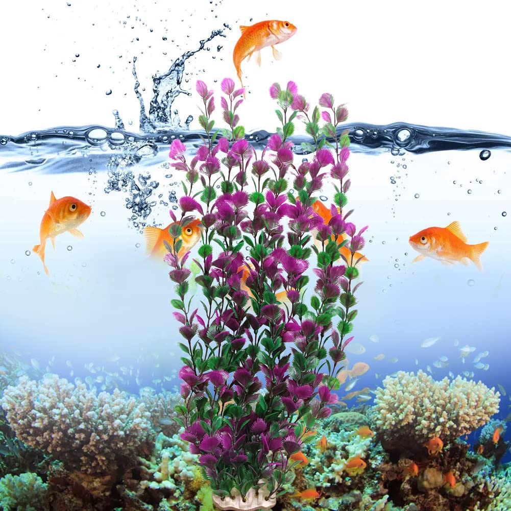 unootel Lantian plante d'aquarium 21 pouces apporte volume