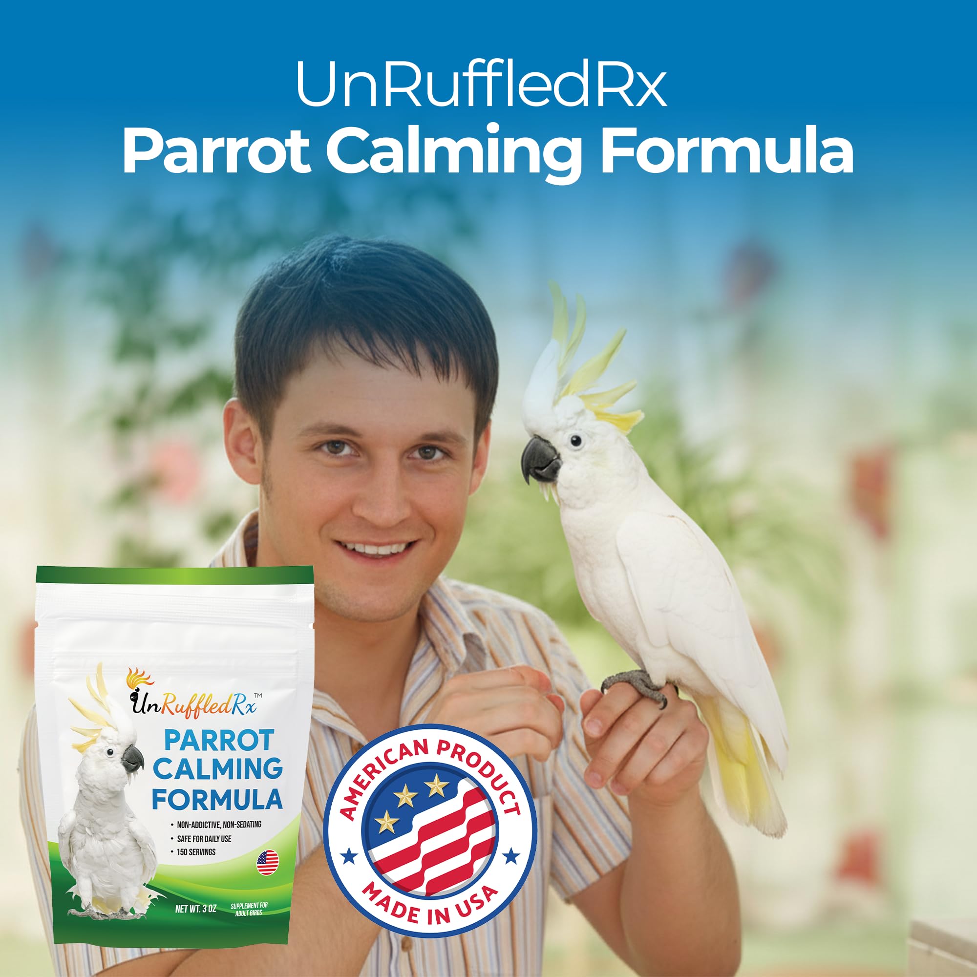 UnRuffledRx Ingrédients L‑theanine et GABA: soutiennent le calme naturellement