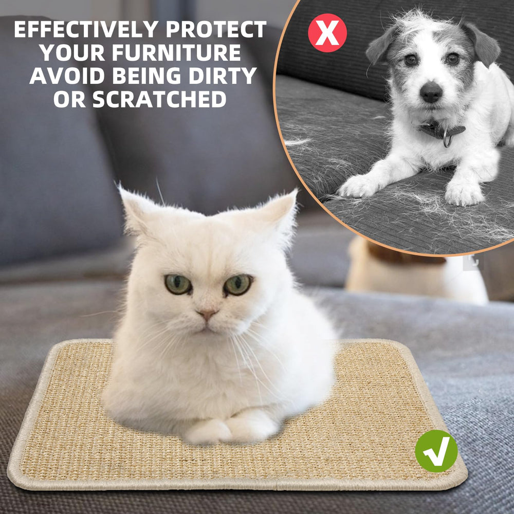 Tapis d'intérieur Uotey, usage multiple comme tapis de jeu et anti-griffures