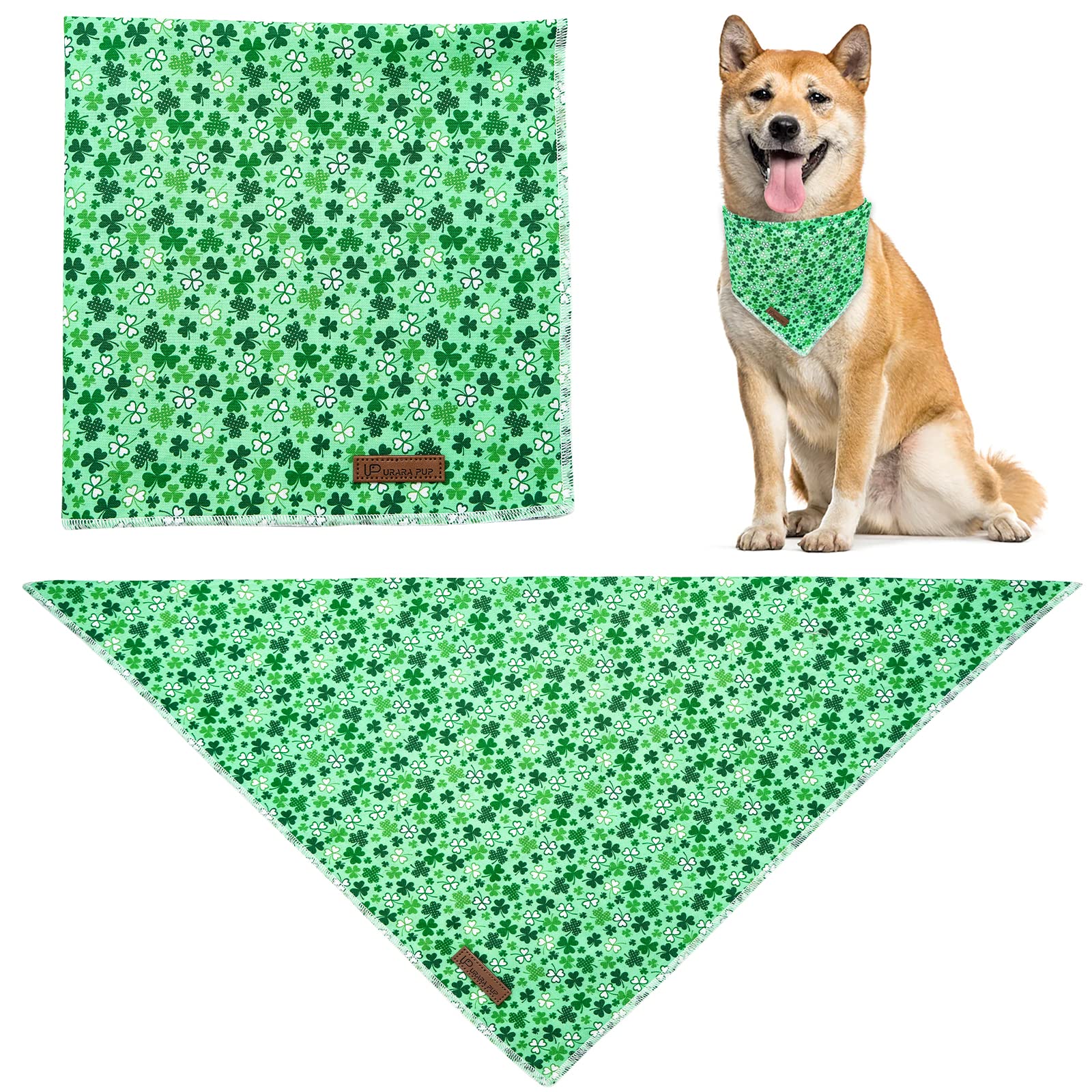 Bandana triangle UP URARA PUP, facile à attacher autour du cou