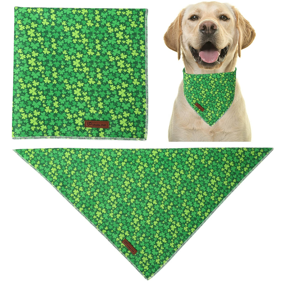 Lavage facile du bandana UP URARA PUP, vert, prêt pour usage répété.