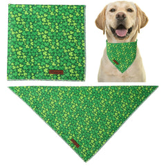 Lavage facile du bandana UP URARA PUP, vert, prêt pour usage répété.