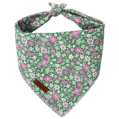 UP URARA PUP bandana Saint-Patrick vert, parfait pour sorties printanières.