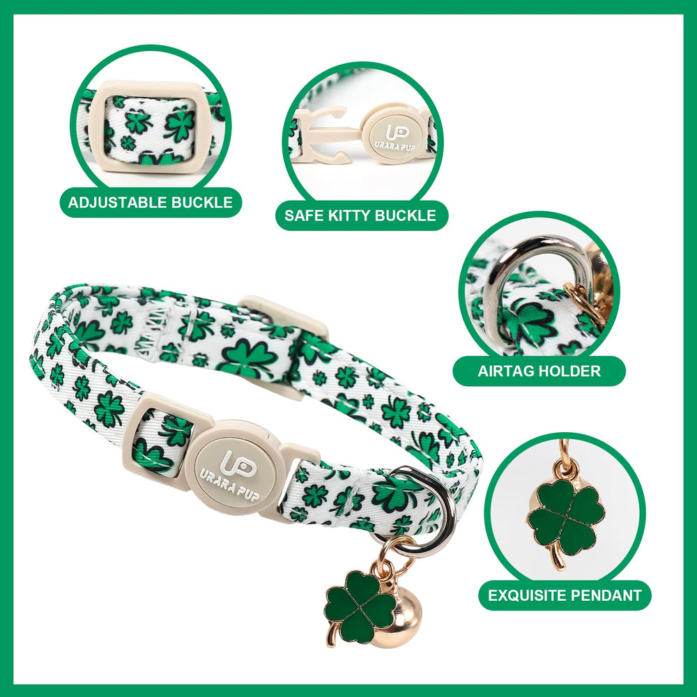 Collier UP URARA PUP avec boucle de sécurité et libération rapide pour plus de sécurité.