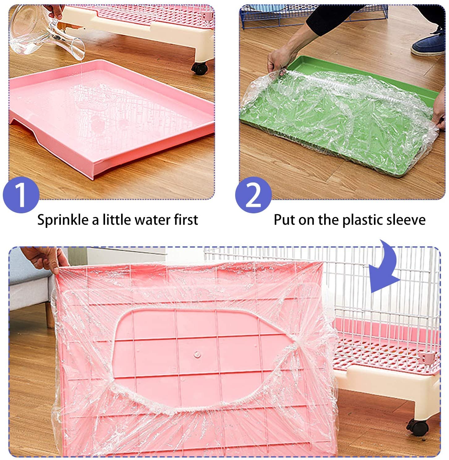Upcessory compatibilité plateau 27x19 pouces pour cages standard.