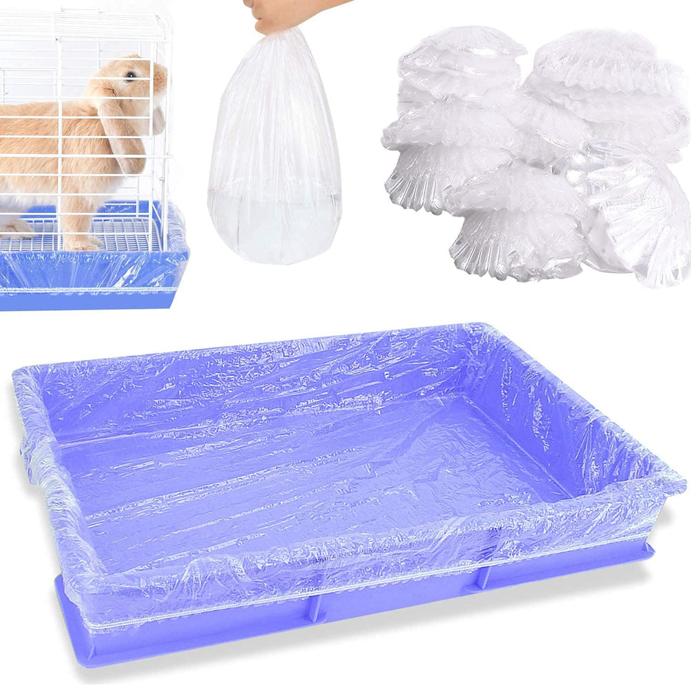 Upcessory film jetable pour cage, clair et transparent, facilite l'observation des excréments.