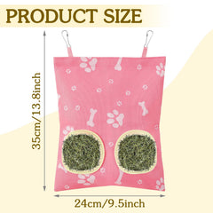 UPINS sac-a-foin-pour-lapins-motifs-varies, design coloré et attractif.