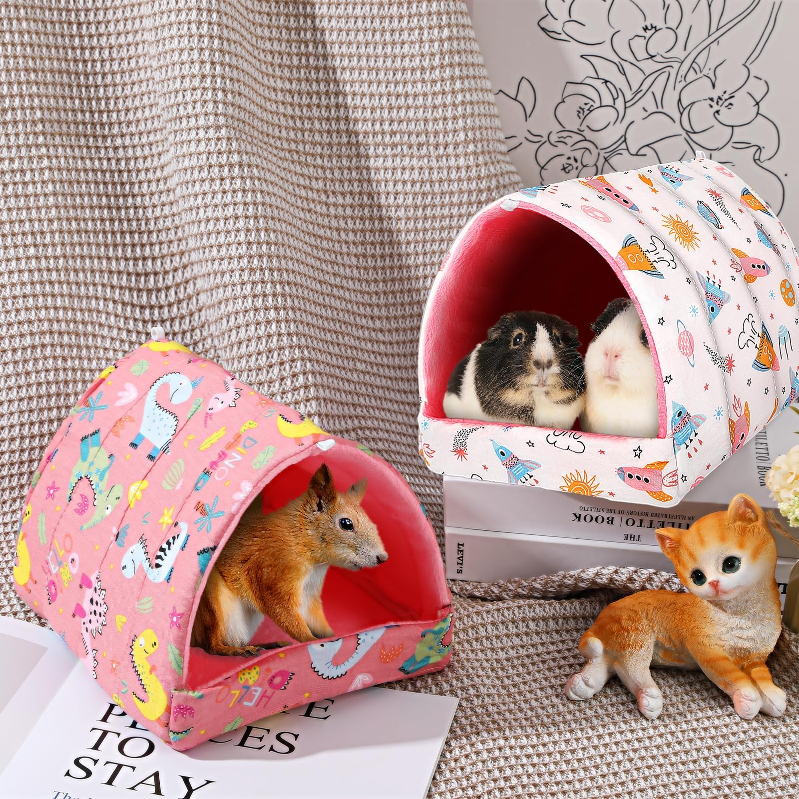 UPINS-taille-18-8x17-3-cm: adapte petits rongeurs.