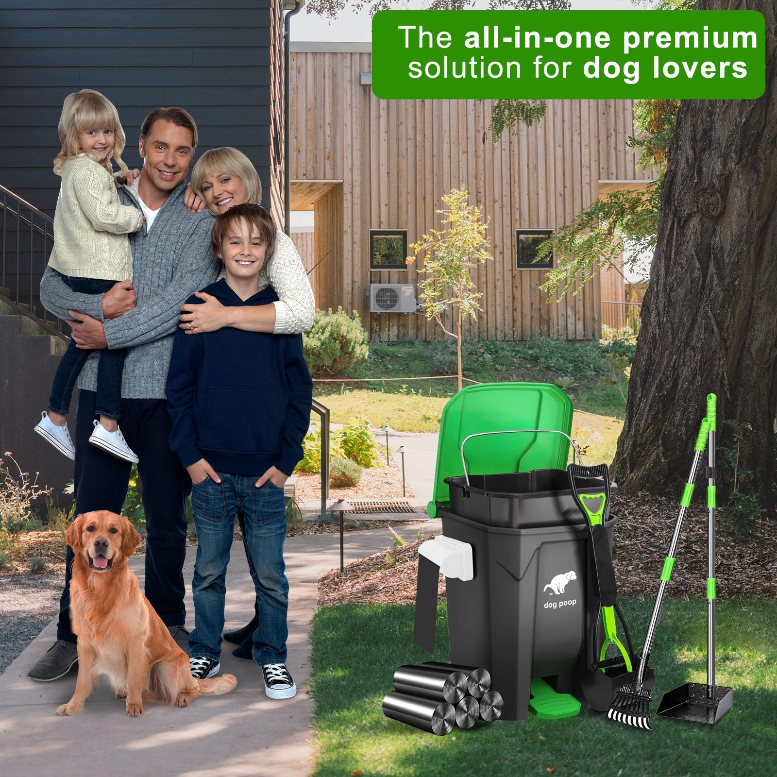 Utilisation polyvalente Uppcasir, adaptée au jardin et à la maison.