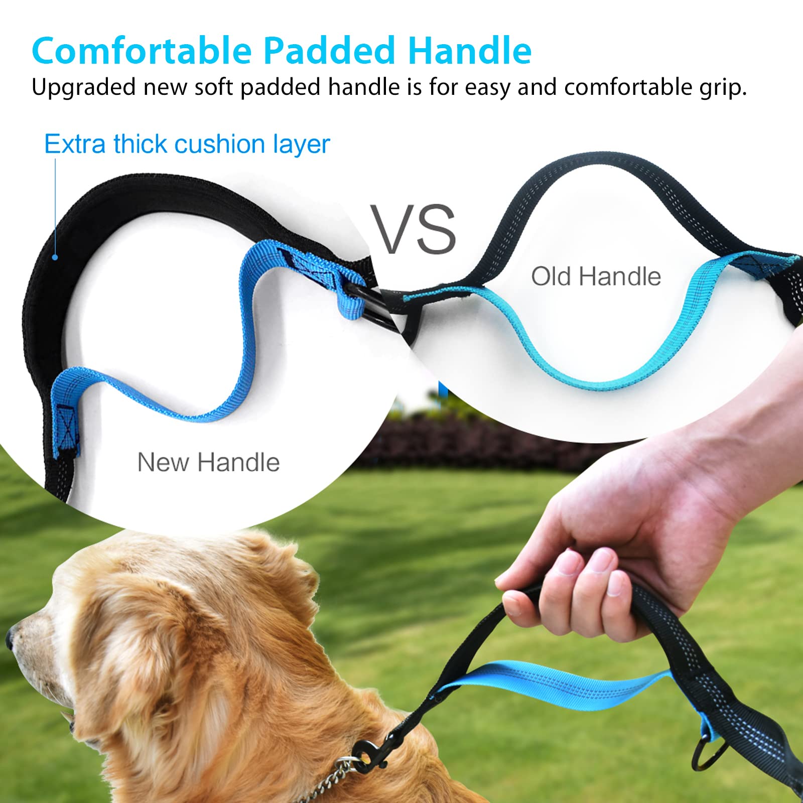 Longueur extensible 132-178 cm pour s’adapter à votre chien.