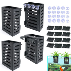 Porte-plante Uprony en suspension pour aquarium, décor élégant.