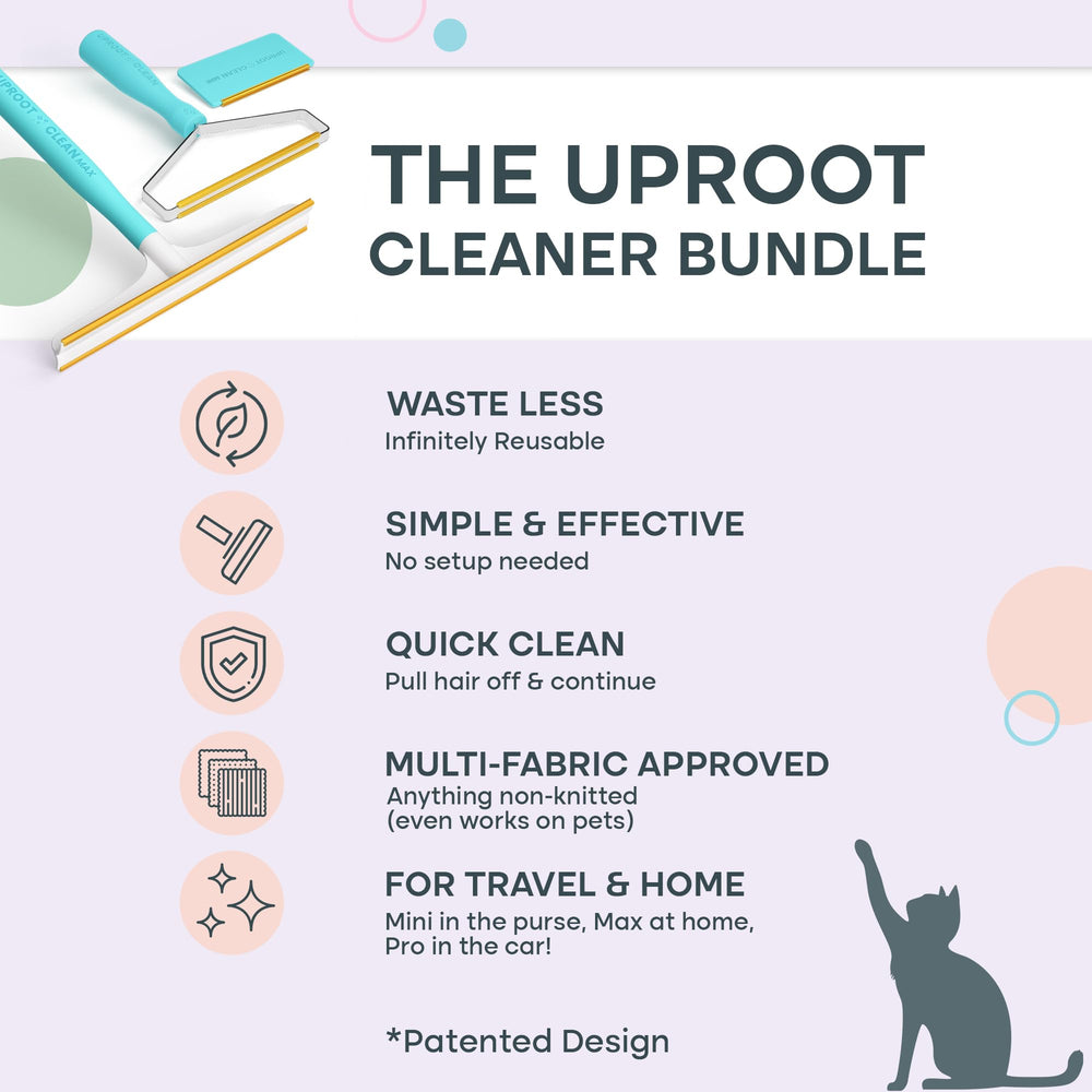 Uproot Clean Pro anti-poil pour canapé, résultat net.