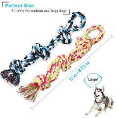 Upsky jouet corde pour chien — tir a la corde pour exercice et lien.