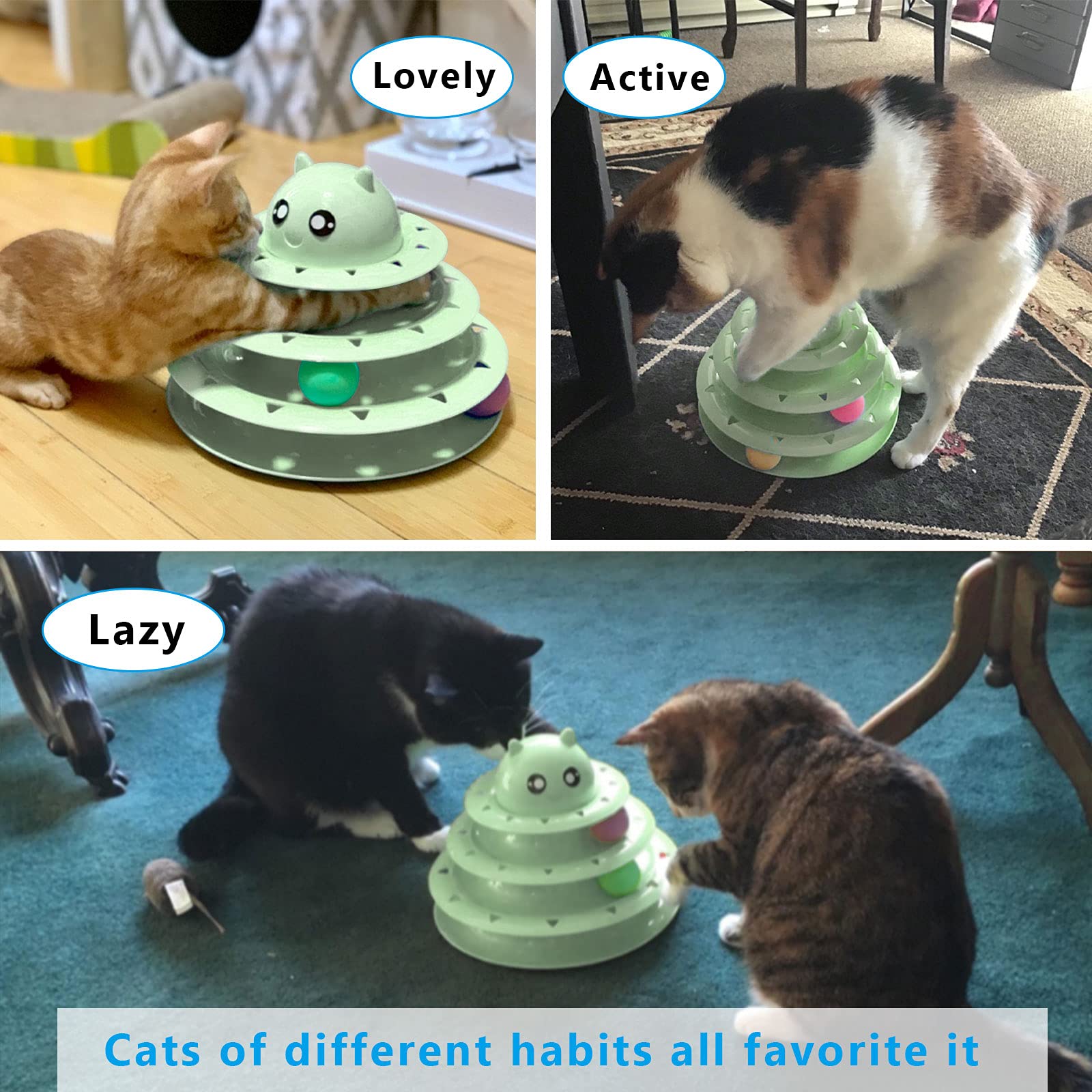Jouet UPSKY multi-chats favorisant le jeu social.