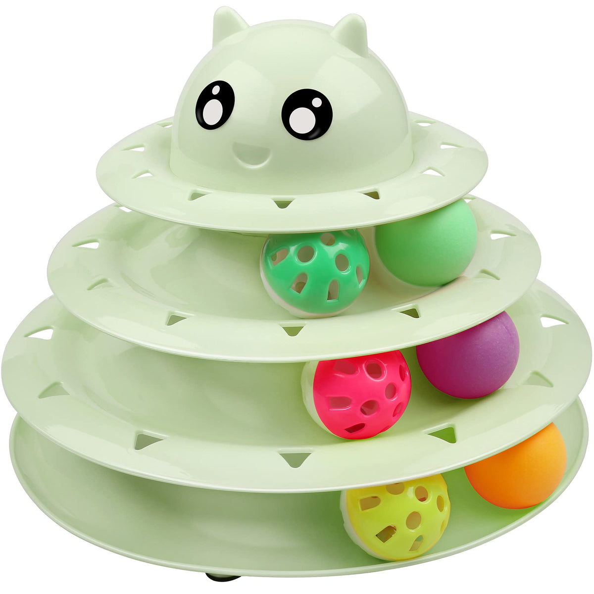 Jouet UPSKY chat – rouleau 3 niveaux pour stimulation mentale.