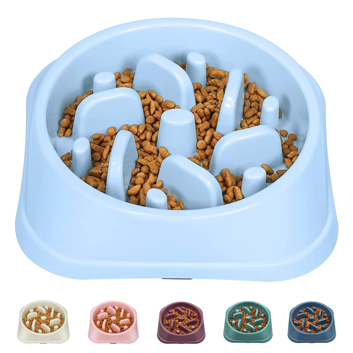 UPSKY bol lent rose pour petit chien, accessoire de repas plus détendu et amusant.
