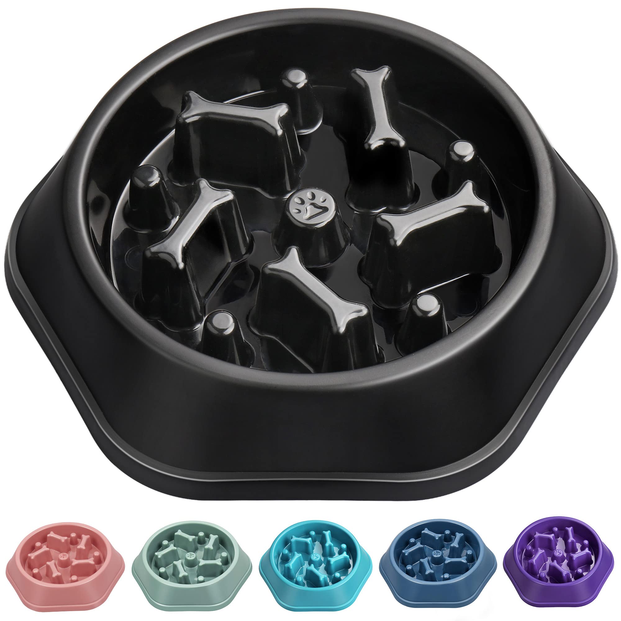Upsky bol lent pour chien, ralenti l’ingestion et prolonge le repas.