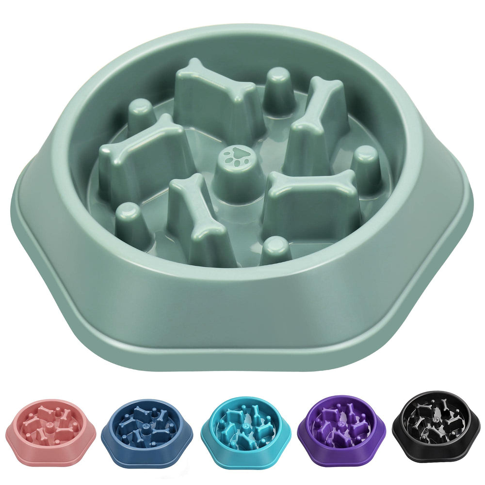 UPSKY bol-puzzle-lent-chien, ralentit l’ingestion et favorise une dégustation plus calme.