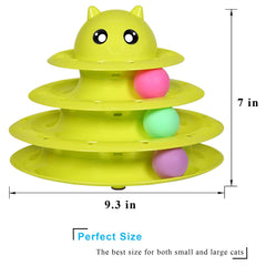 UPSKY gamme de six boules colorées pour chat, jeu interactif et exercice mental.