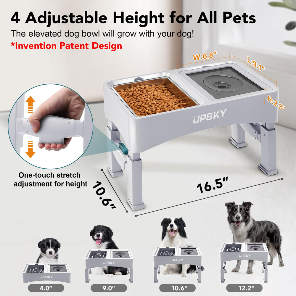 UPSKY bouton reglable hauteur pour ajustement rapide.
